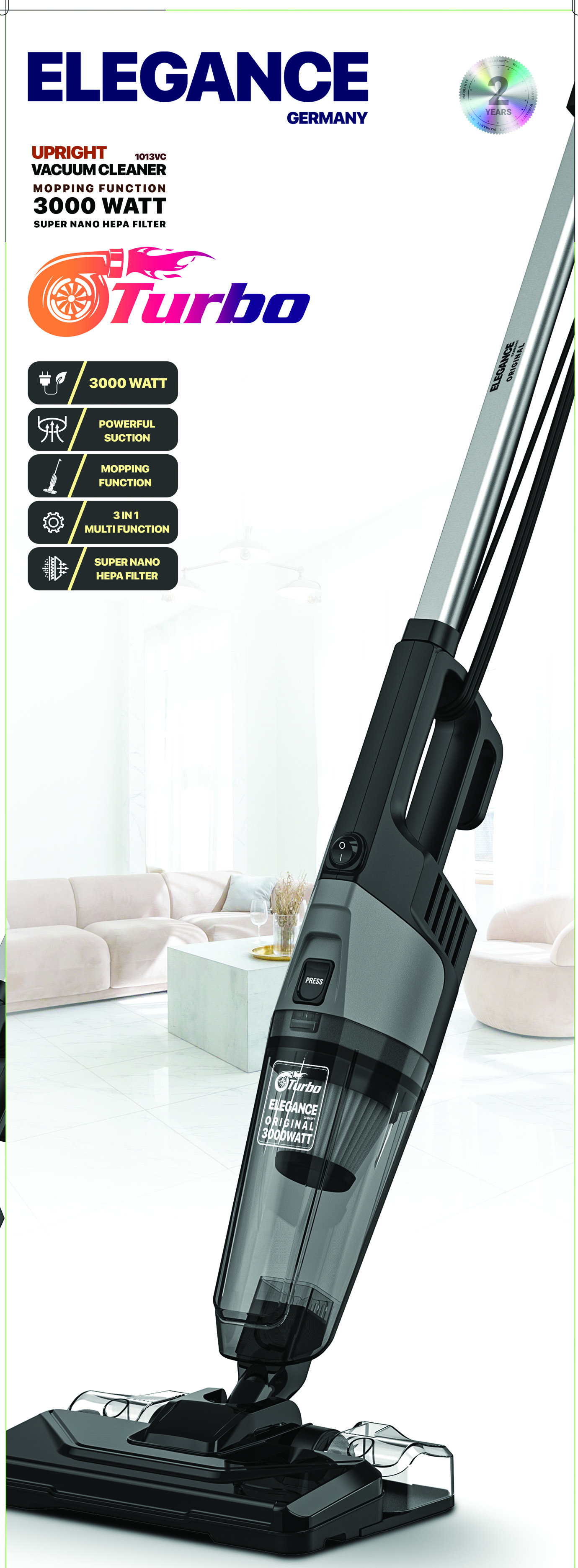 جاروعصایی با تی الگانس 1013VC